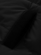 Men's Hooded Full-Zip Jacket with Lined Interior and Side Pockets
