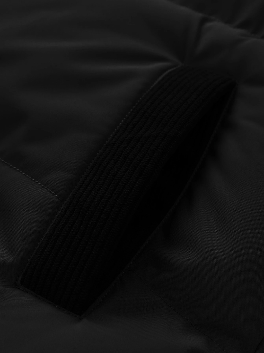 Men's Hooded Full-Zip Jacket with Lined Interior and Side Pockets