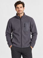 Men's Stand Collar Zip-Up Outdoor Jacket