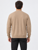 Men's V-Neck Button Knit Cardigan