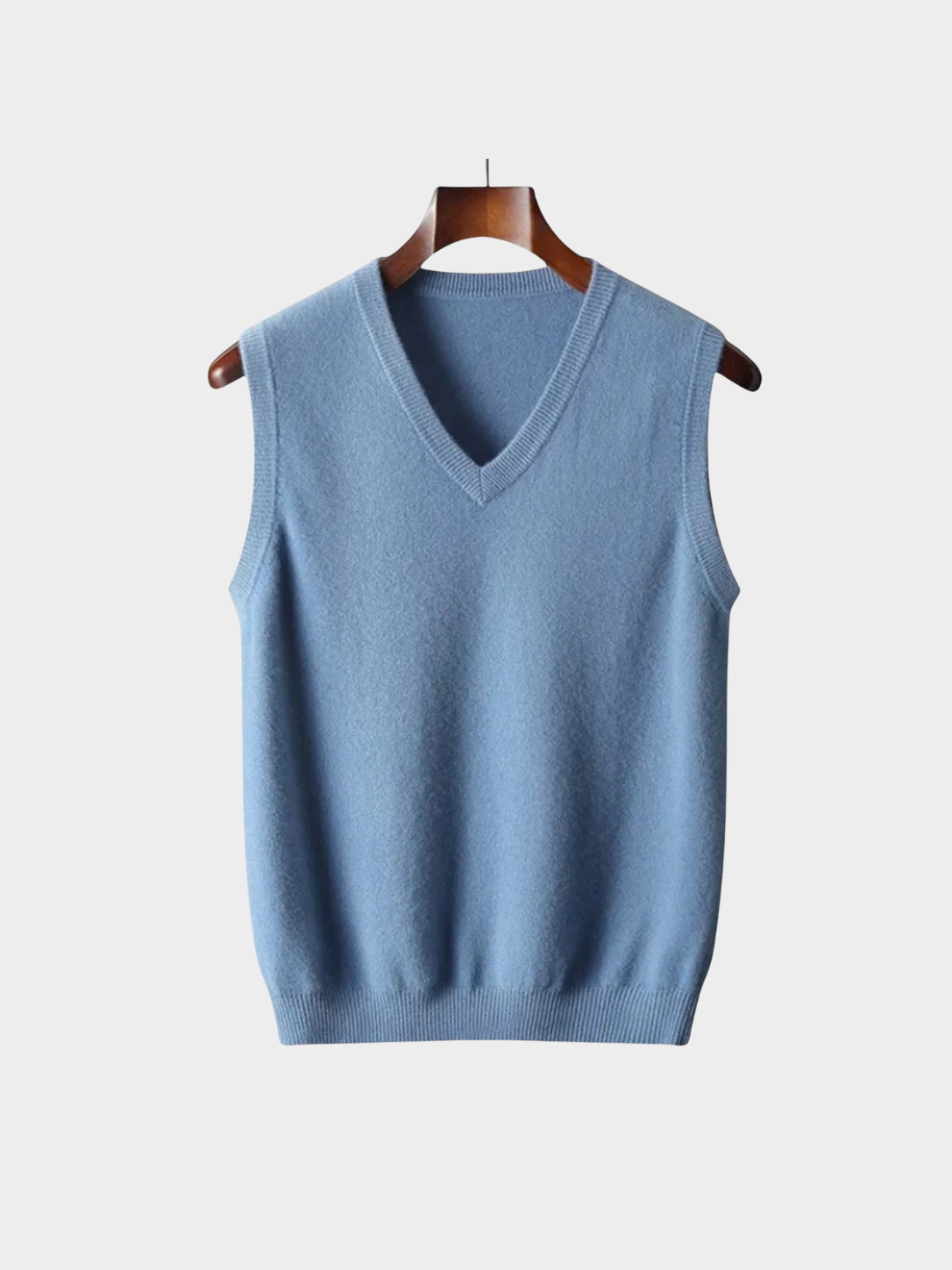 Men’s V-Neck Knitted Jumper Vest