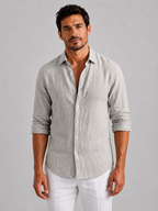 Men’s Button-Up Shirt with Long Sleeves