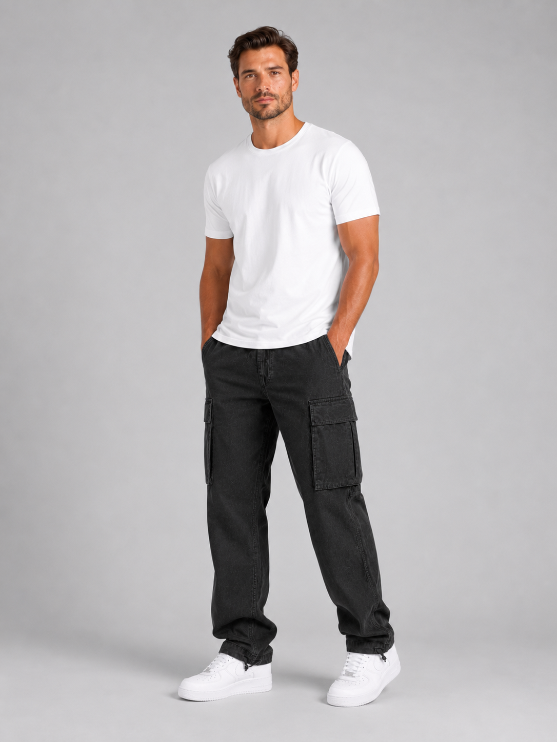 Men’s Cargo Trousers with Cargo Pockets