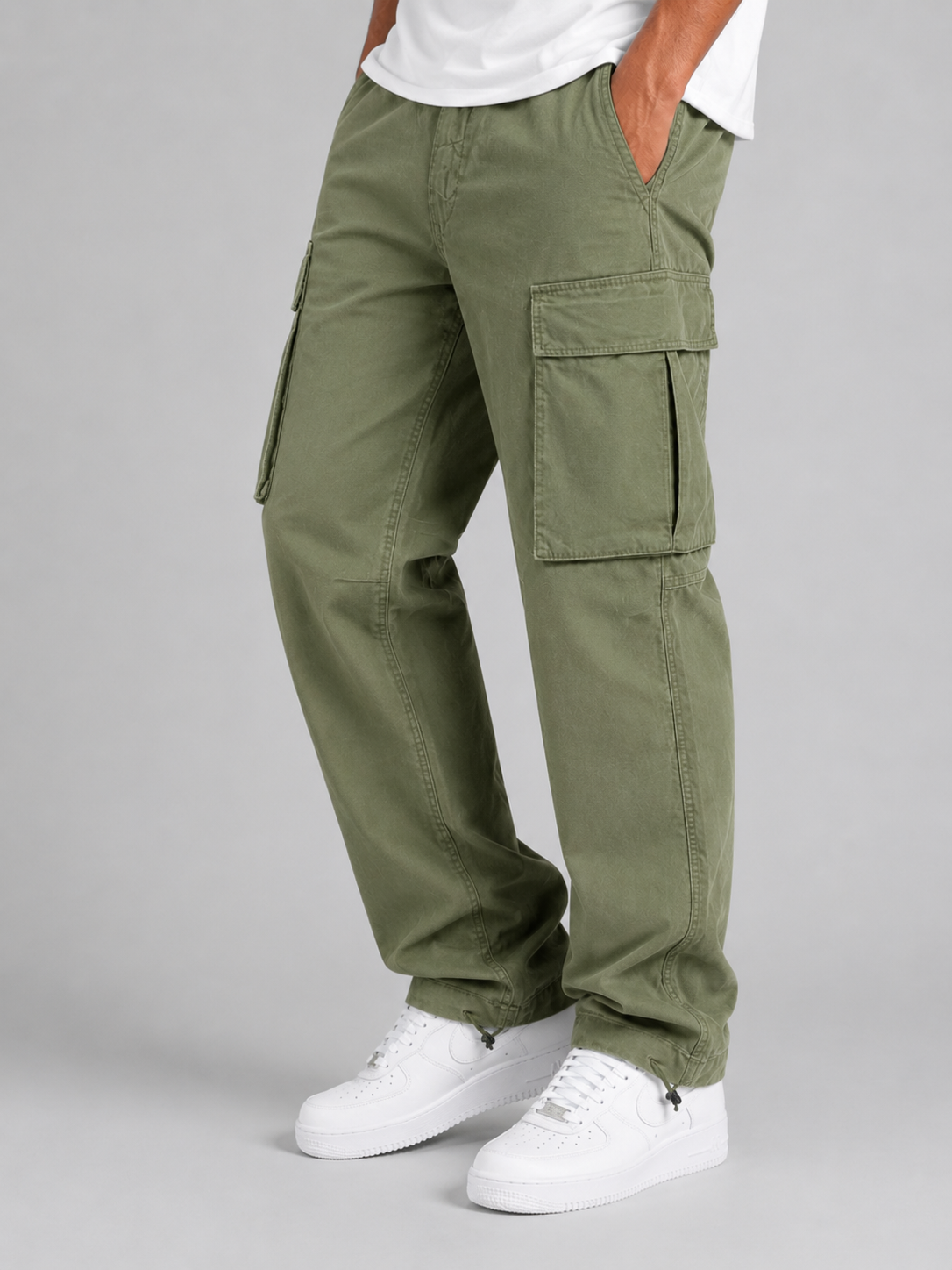 Men’s Cargo Trousers with Cargo Pockets