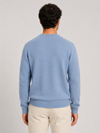 Men’s Crew Neck Knit Jumper with Ribbed Trim