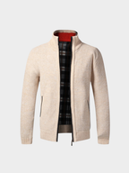 Men's Full-Zip Fleece Knit Cardigan