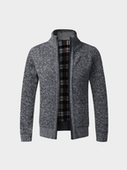 Men's Full-Zip Fleece Knit Cardigan