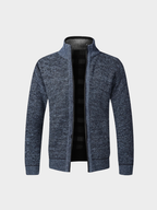 Men's Full-Zip Fleece Knit Cardigan