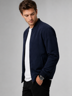 Men’s Lightweight Summer Bomber Jacket with Zip Front