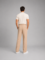 Men’s Straight-Leg Trousers with Front Pleats