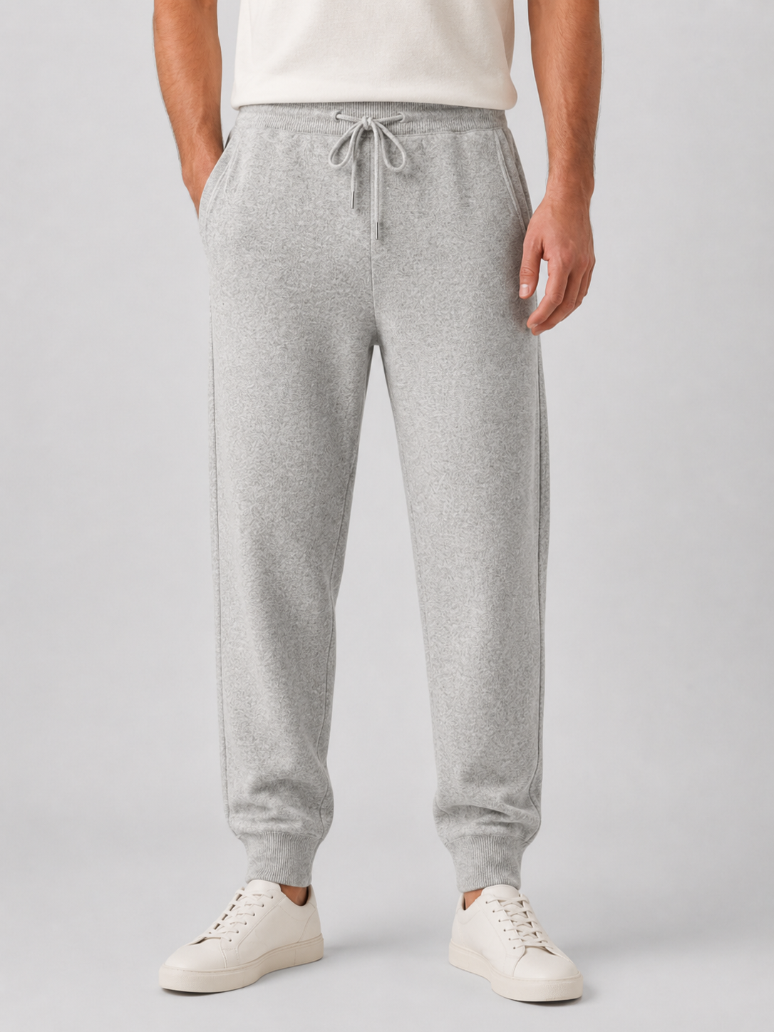 Men’s Tapered Jogger Pants with Drawstring Waist