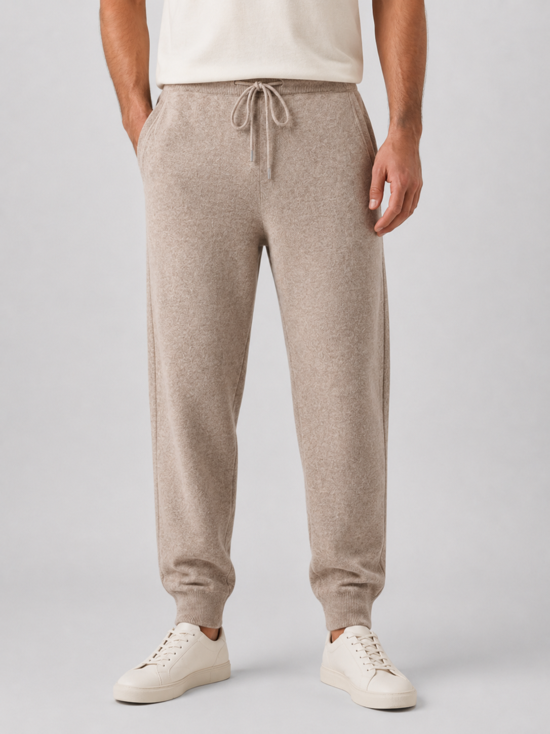 Men’s Tapered Jogger Pants with Drawstring Waist