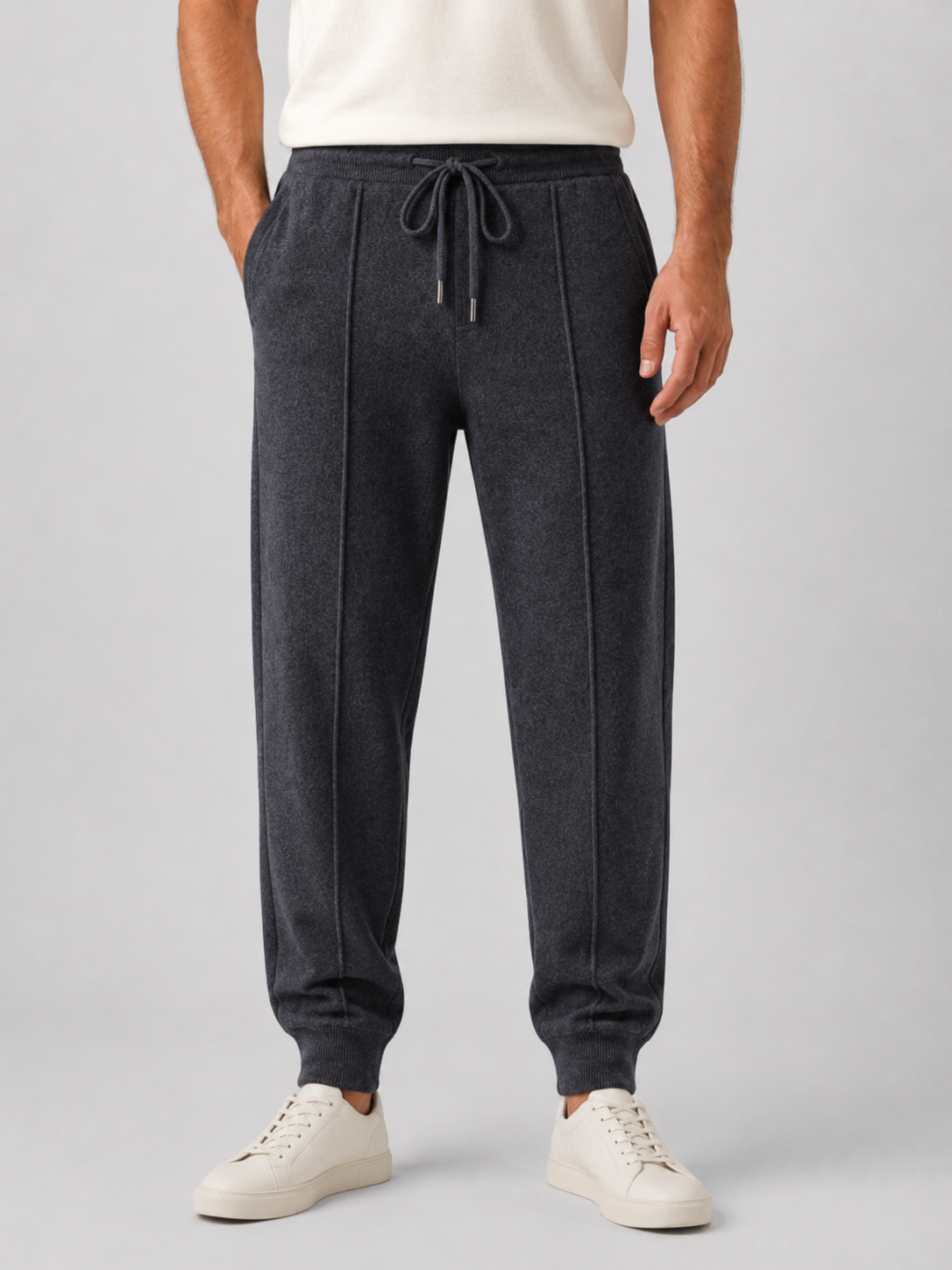 Men’s Tapered Jogger Pants with Drawstring Waist