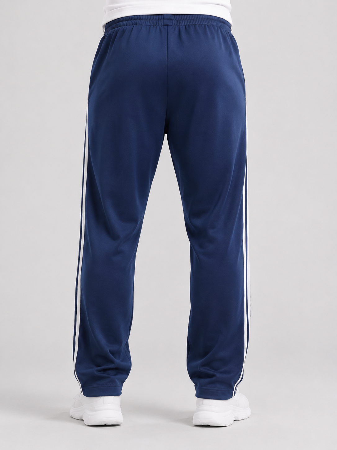 Men’s Track Trousers with Side Stripes and Elastic Waist