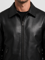 Men’s Zip Front Jacket with Zipped Pockets