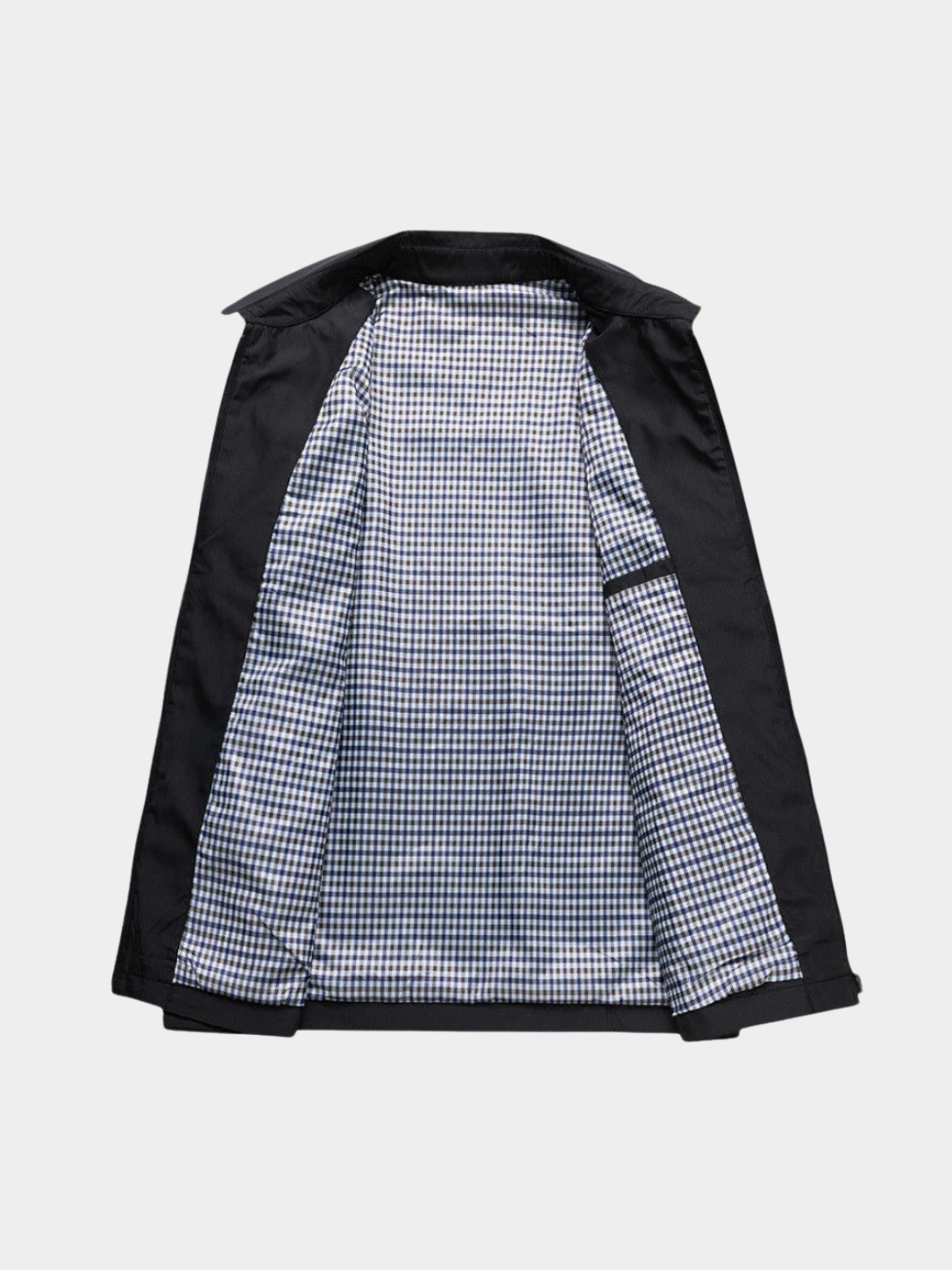 Men’s Zip Jacket with Stand Collar