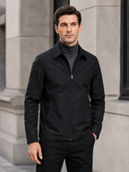 Men’s Zip Jacket with Stand Collar
