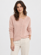 Women's Asymmetric Button Knit Jumper