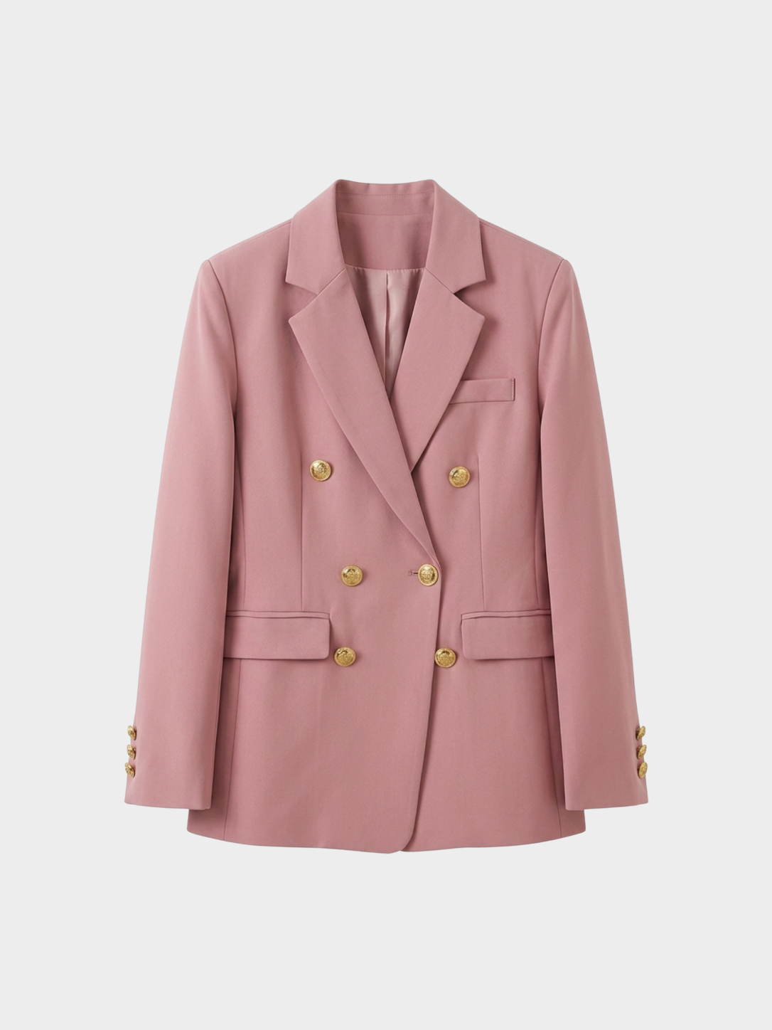Women's Double-Breasted Fitted Blazer