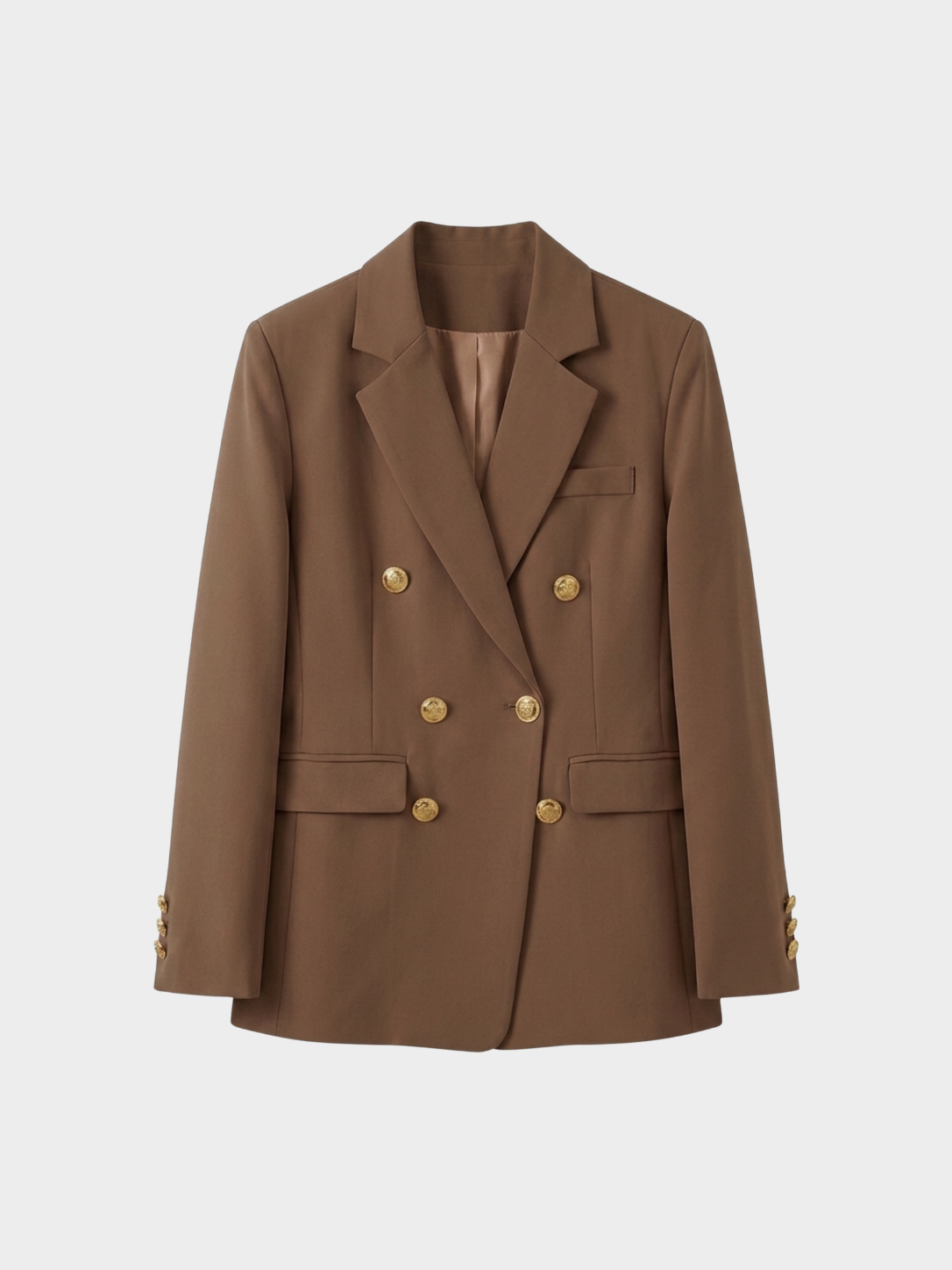 Women's Double-Breasted Fitted Blazer
