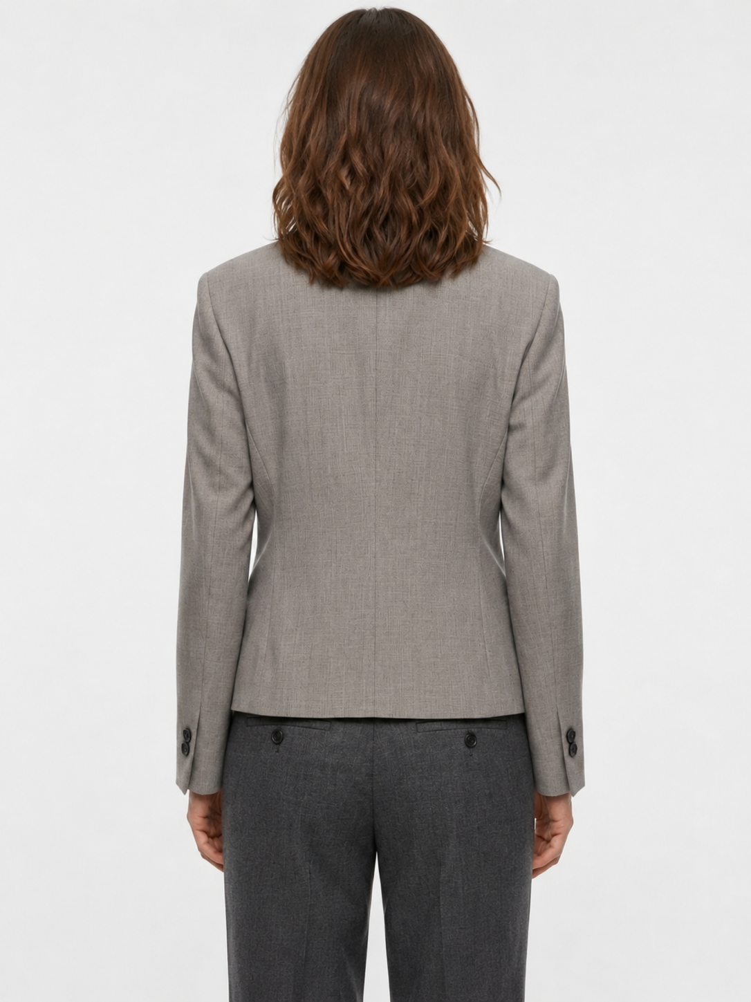 Women's High-Neck Asymmetric Jacket