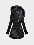 Women's Hooded Mid-Length Padded Jacket