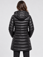 Women's Long Hooded Down Coat