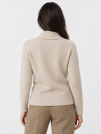 Women's V-Neck Wrap Cashmere Jumper