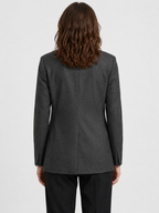 Women's Asymmetric Single Button Blazer