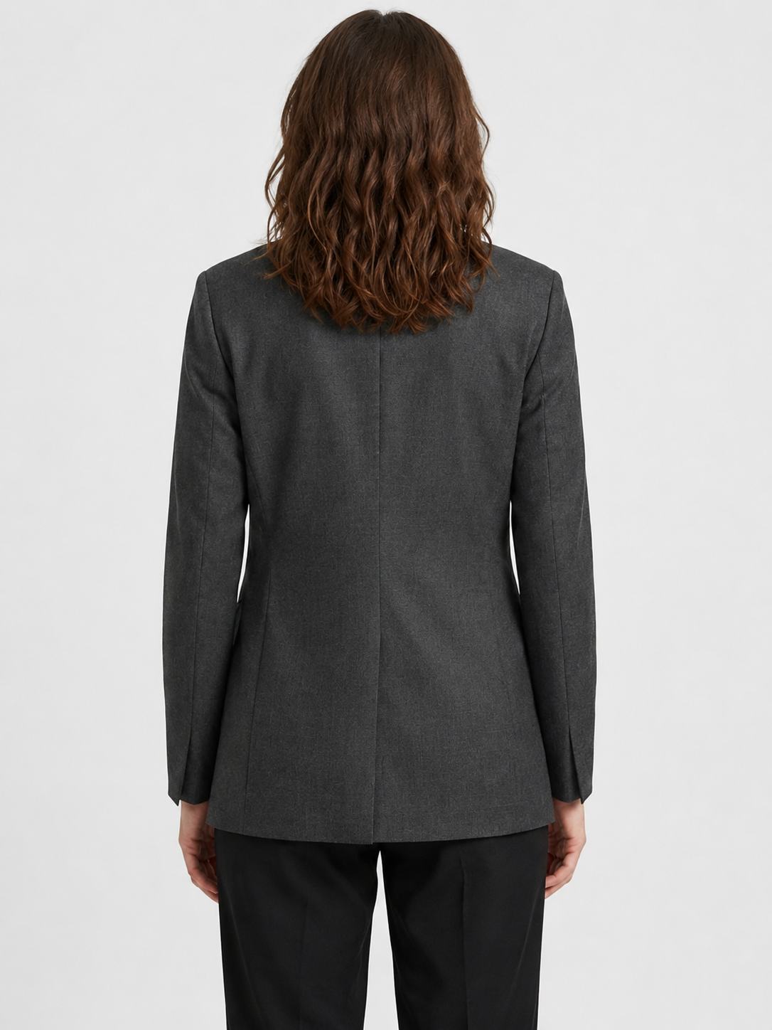 Women's Asymmetric Single Button Blazer