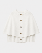 Women’s Cape Knit Cardigan with Button Front