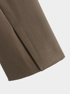 Women’s Cropped Blazer with Notched Lapel