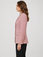 Women's Double-Breasted Fitted Blazer