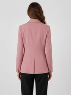 Women's Double-Breasted Fitted Blazer