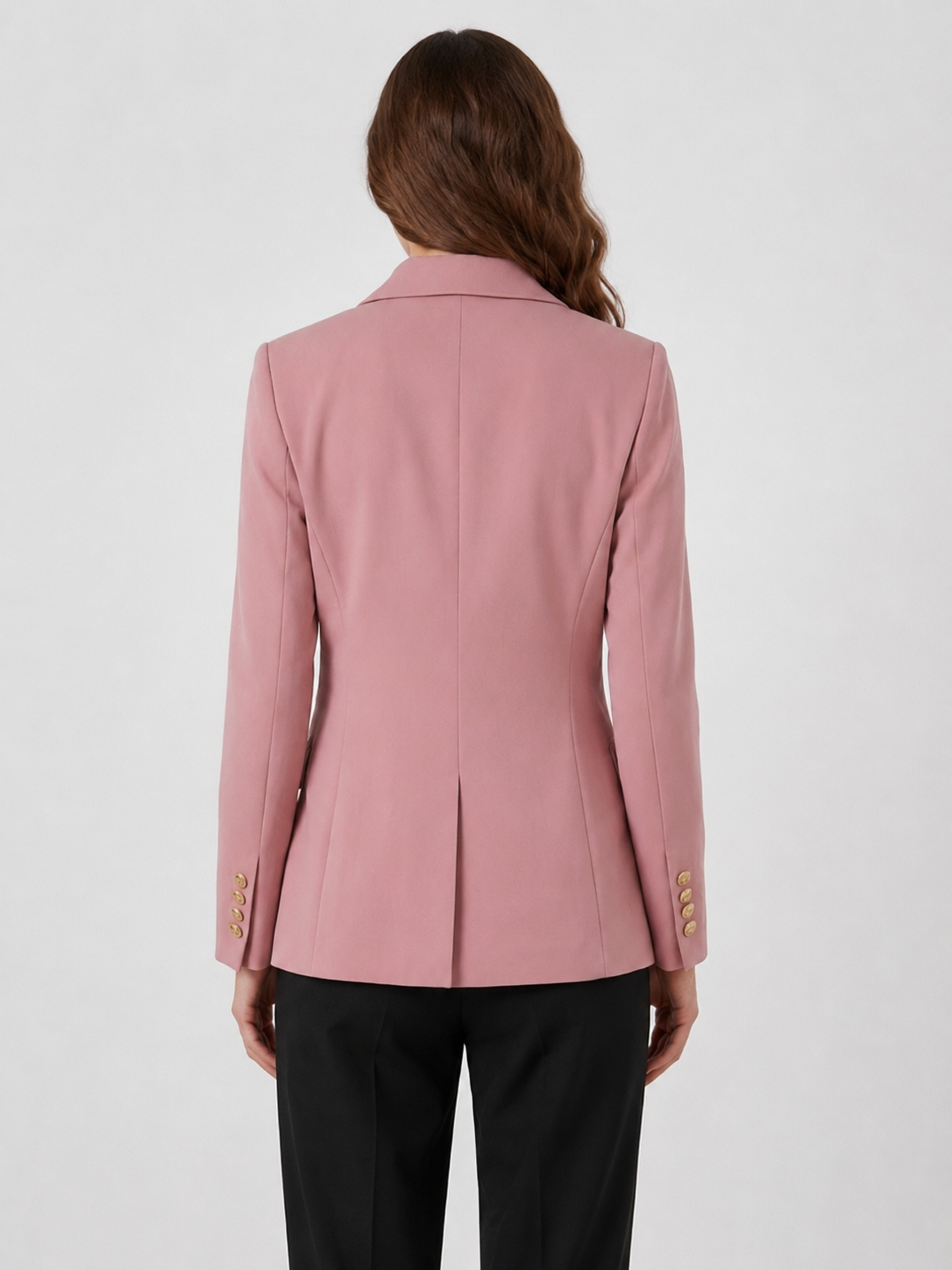 Women's Double-Breasted Fitted Blazer