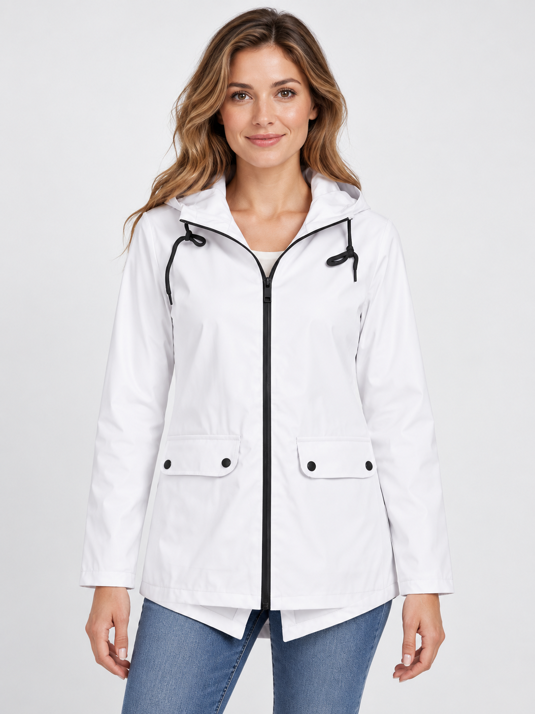 Women's Lightweight Hooded Waterproof Jacket