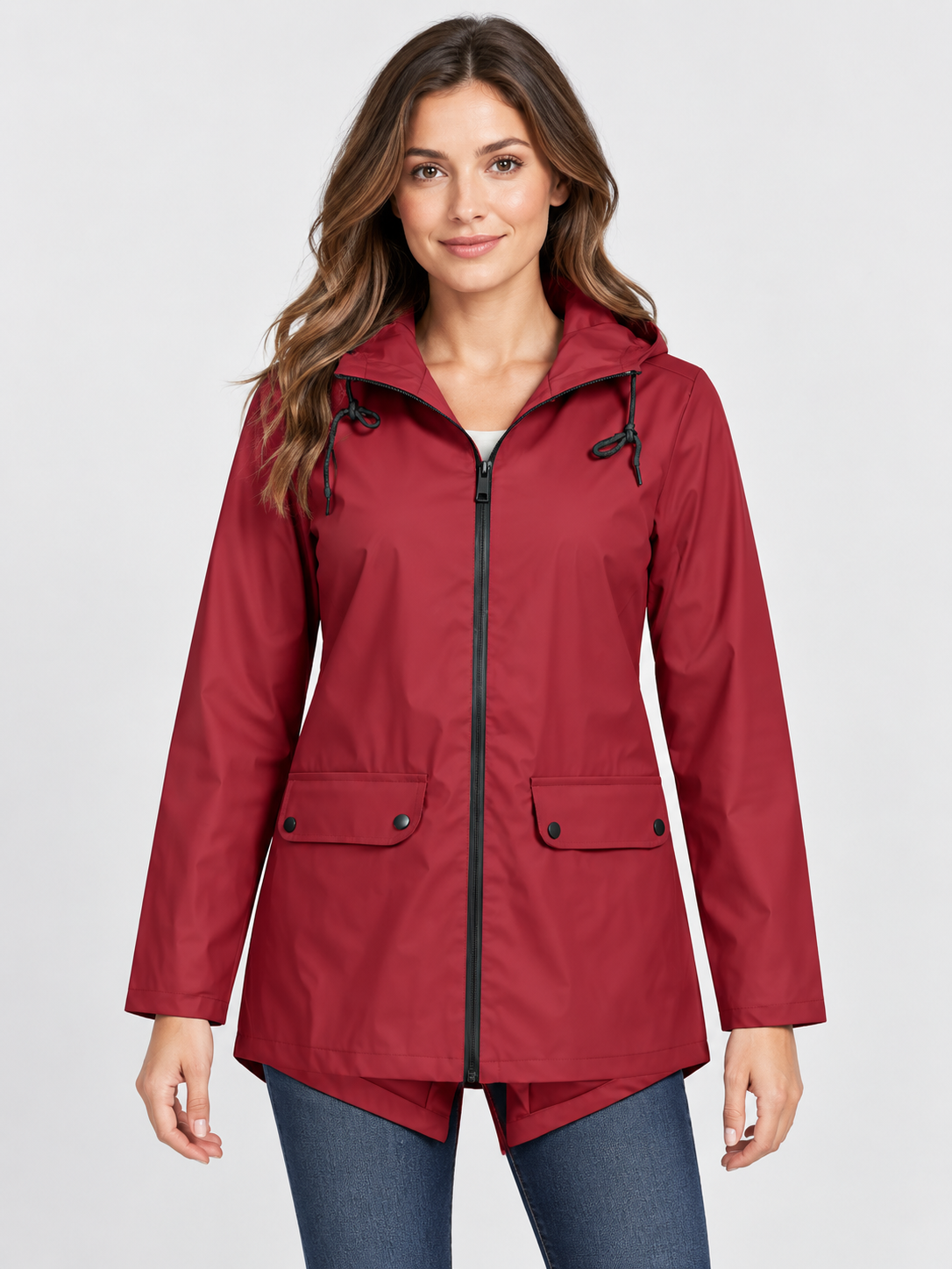 Women's Lightweight Hooded Waterproof Jacket