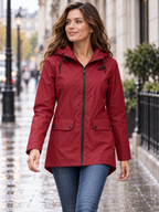 Women's Lightweight Hooded Waterproof Jacket