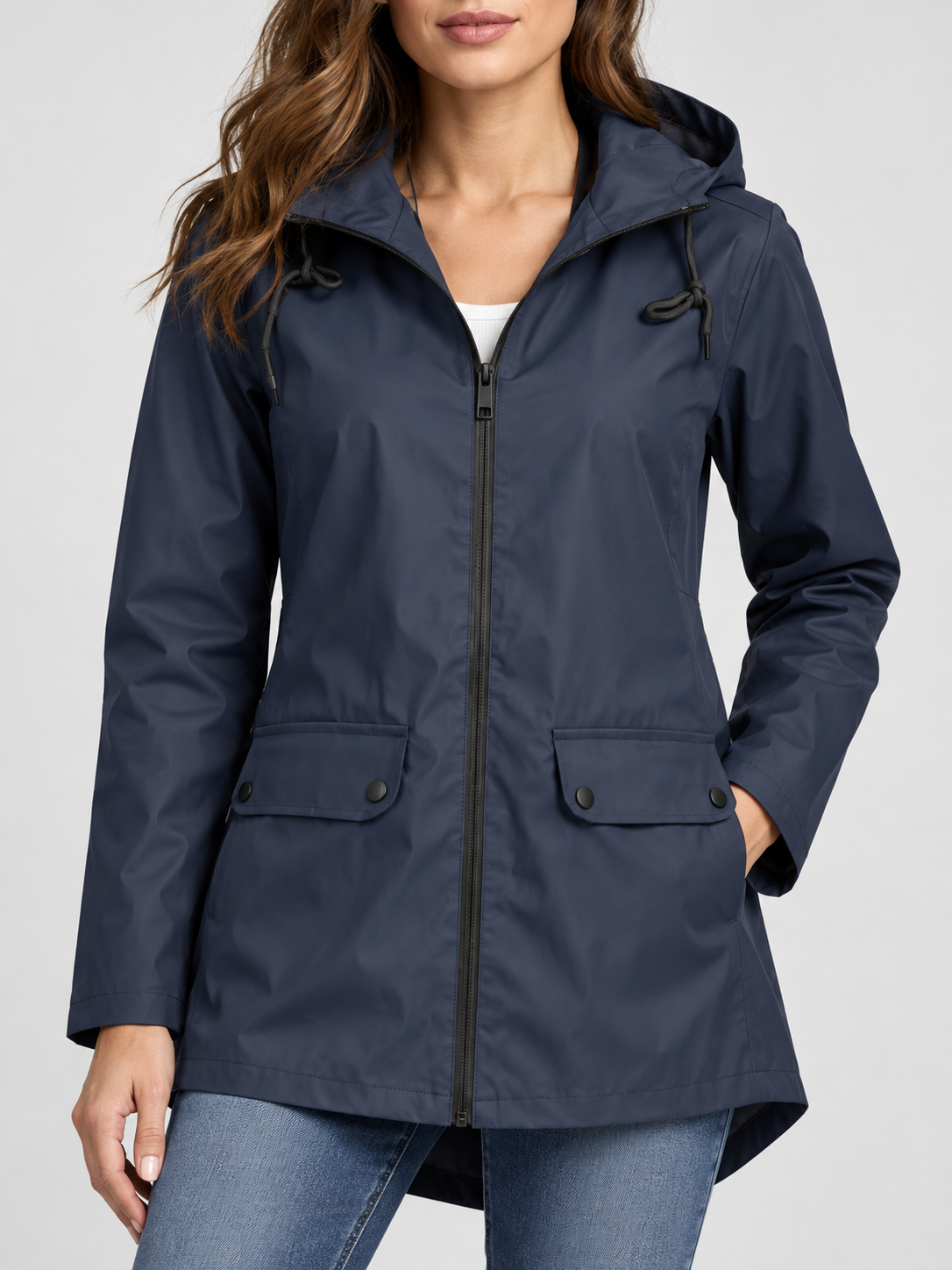 Women's Lightweight Hooded Waterproof Jacket