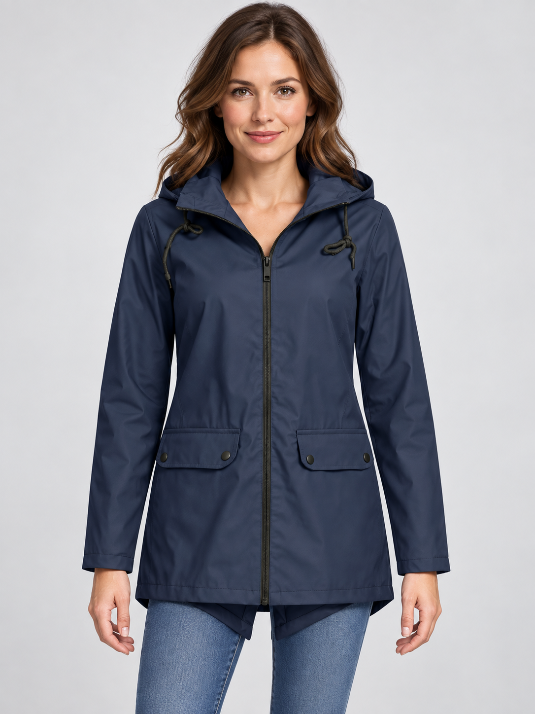 Women's Lightweight Hooded Waterproof Jacket