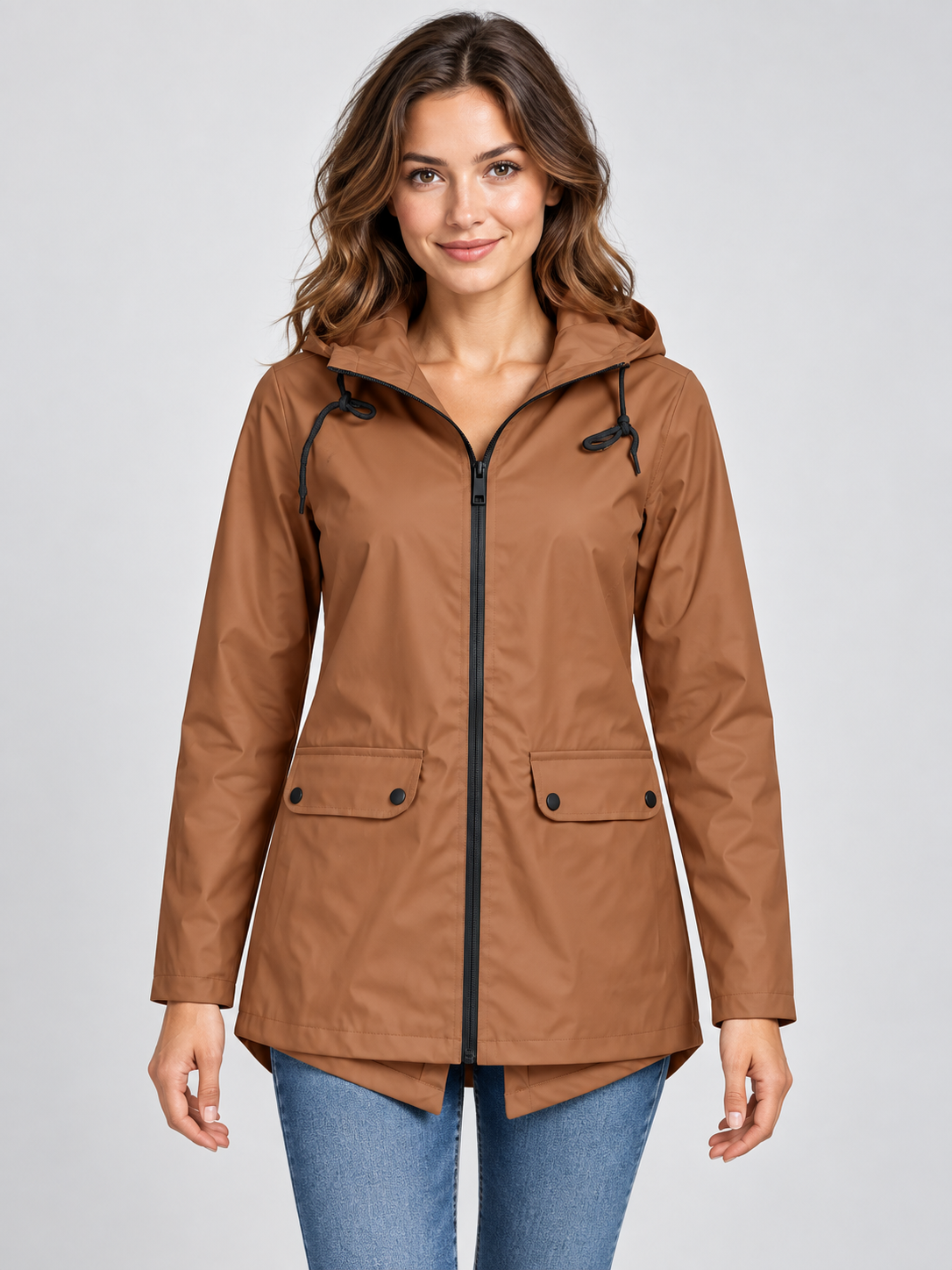 Women's Lightweight Hooded Waterproof Jacket