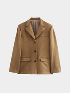Women’s Oversized Blazer with Notched Lapel