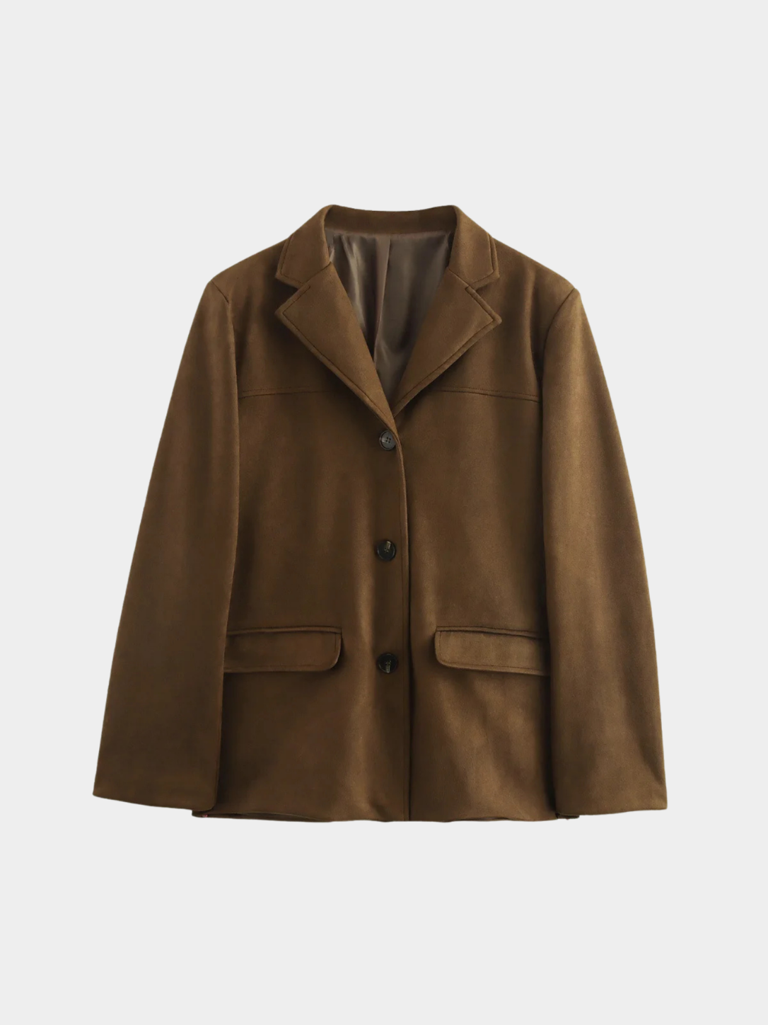 Women’s Oversized Blazer with Notched Lapel
