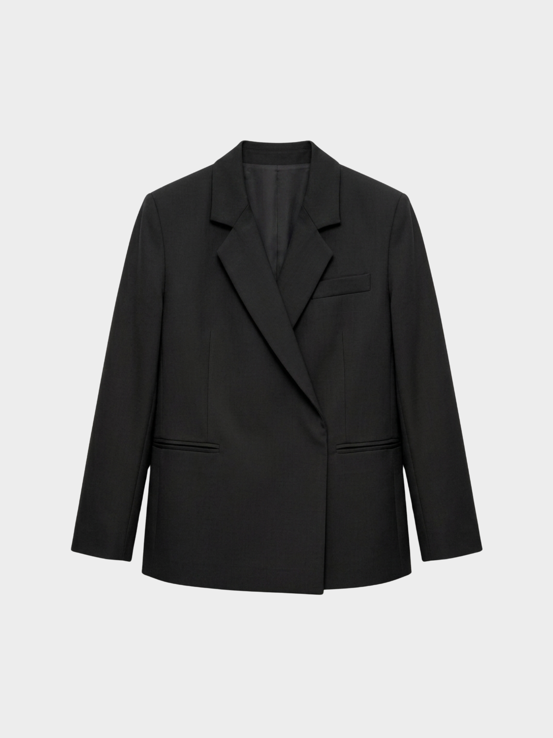 Women's Side Split Hidden Fastening Blazer