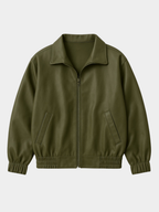 Women’s Zip-Front Jacket with Elasticated Cuffs